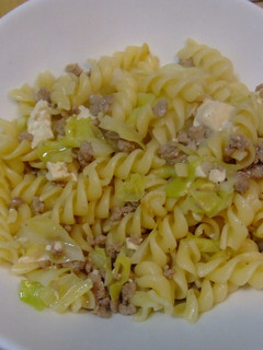 簡単!でもすっごくおいしいひき肉のパスタ-レシピのメイン写真