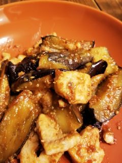 なすと豆腐の味噌炒め-レシピのメイン写真