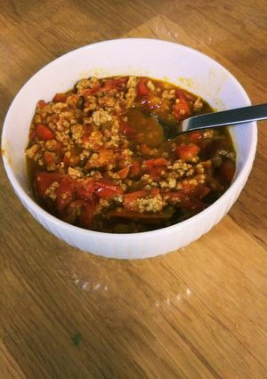 簡単キーマカレー～プチトマト大量消費-レシピのメイン写真