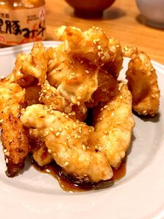 鶏むね肉でパサつかないカリカリ甘辛唐揚げ-レシピのメイン写真