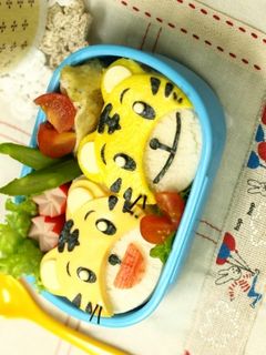 しまじろうの簡単サンドイッチ(キャラ弁)-レシピのメイン写真