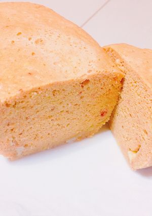 ふかふかプロテインケーキ-レシピのメイン写真