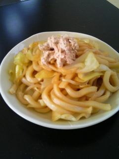 シーチキン焼うどん-レシピのメイン写真