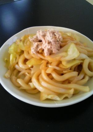 シーチキン焼うどん-レシピのメイン写真