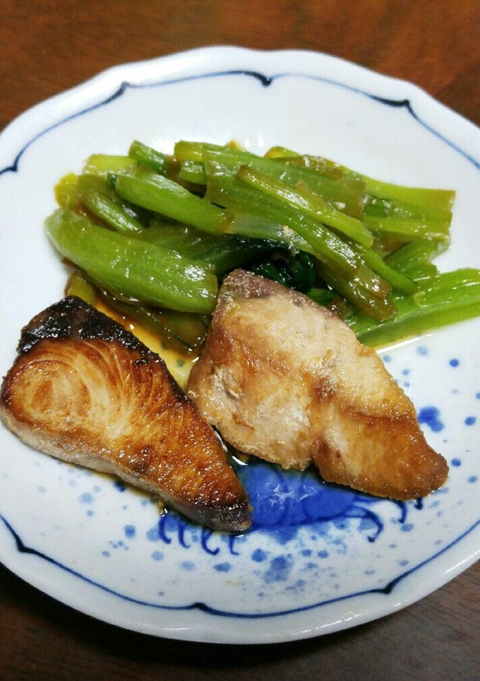 ｺﾌﾞﾘのﾌﾞﾘの子待つ菜の炊いたん？☆-レシピのメイン写真