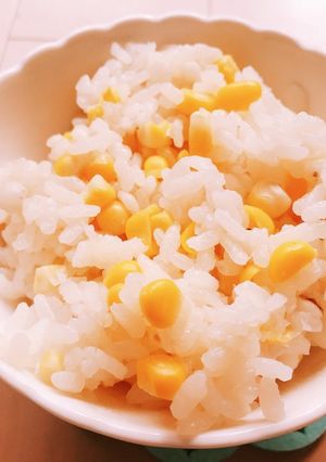 箸がとまらない！とうもろこしご飯☆-レシピのメイン写真