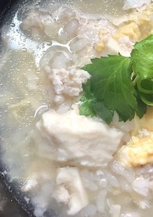 ホイミ☆回復食おとうふ入り親子ぞうすい-レシピのメイン写真