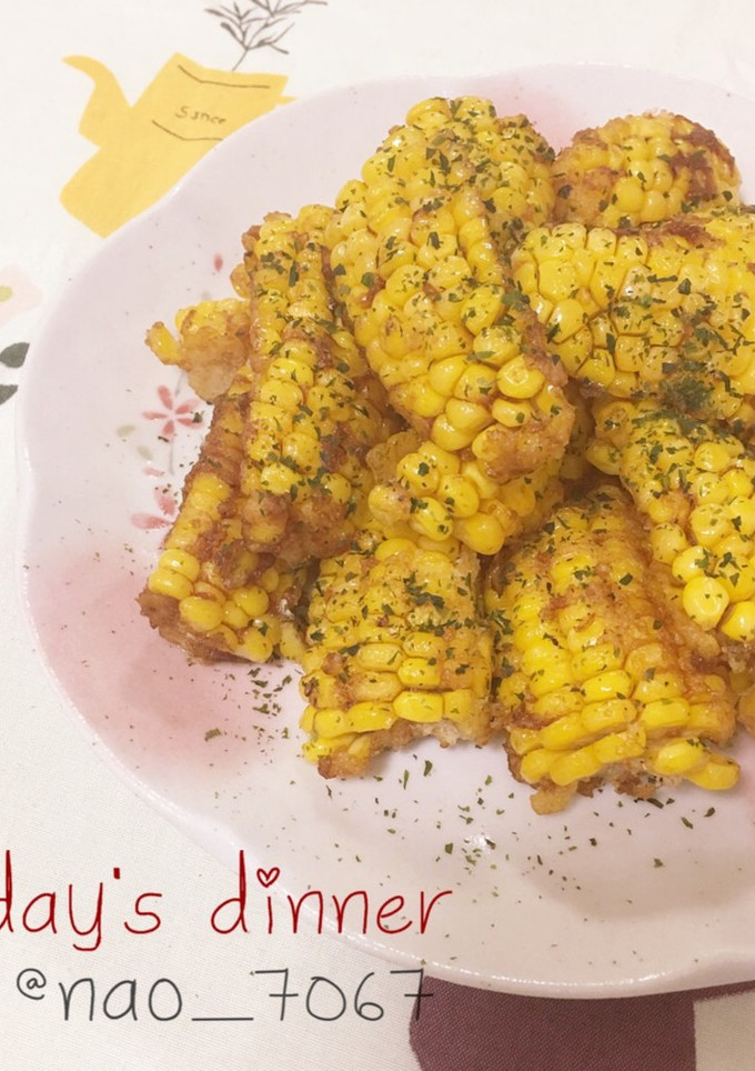 とうもろこしの唐揚げ☆バター醤油味♪-レシピのメイン写真