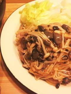 薄切肉で時短ヘルシー。豚肉きのこあんかけ-レシピのメイン写真
