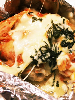 簡単♩鶏胸肉のキムチーズホイル焼き-レシピのメイン写真