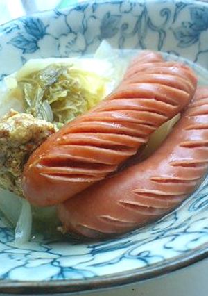 ソーセージと白菜のくたくた煮-レシピのメイン写真
