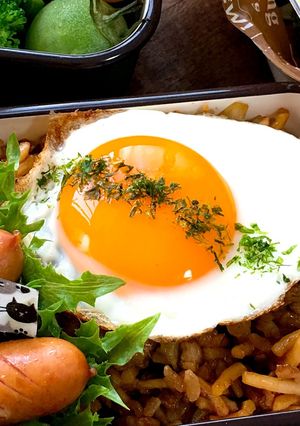 黄身が綺麗な目玉焼きの作り方*半熟-レシピのメイン写真