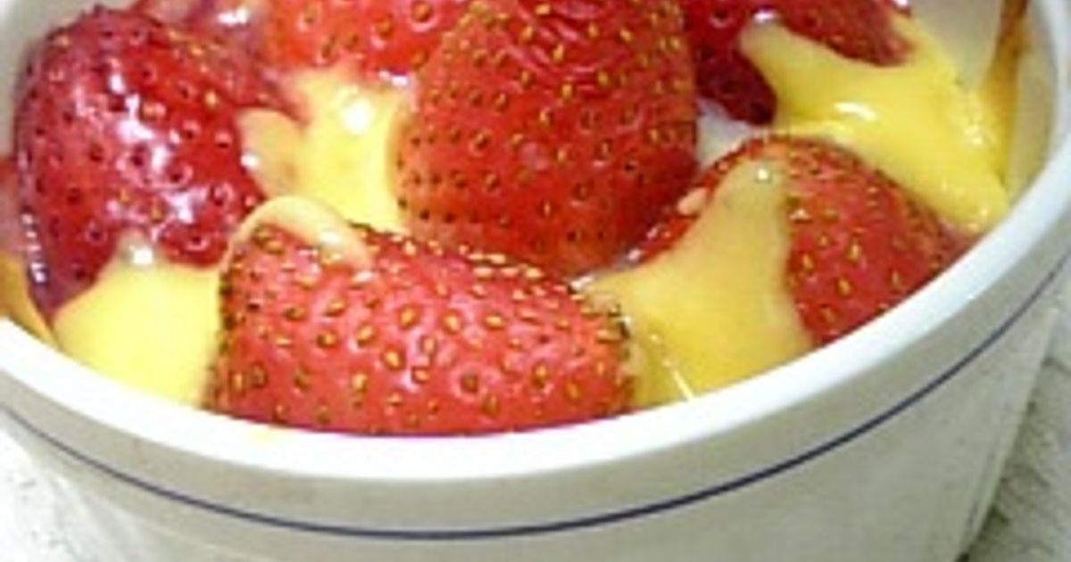 苺のグラタン♪ by ナナママちゃん 【クックパッド】 簡単おいしい