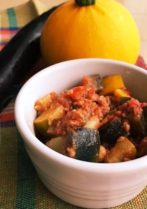 夏野菜とお肉たっぷり＊簡単ラタトゥイユ-レシピのメイン写真