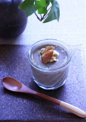黒ゴマペーストと豆腐のムース-レシピのメイン写真