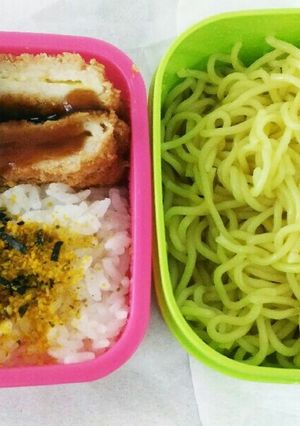 ザルラーメン弁当-レシピのメイン写真