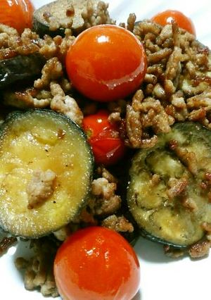 茄子とミンチ肉の美味し炒め(#^^#)-レシピのメイン写真