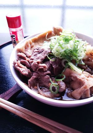 レンチン20分！すき焼き風煮込みうどん-レシピのメイン写真