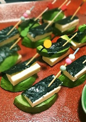 アボカドとクリームチーズの塩海苔巻き-レシピのメイン写真