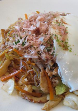 ヘルシーしらたき焼きそば-レシピのメイン写真