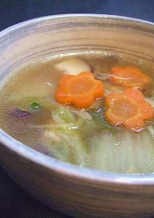 残り野菜とベーコンの美味しいスープ♬-レシピのメイン写真