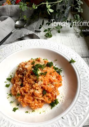 レンジで簡単！お店の味☆トマトリゾット-レシピのメイン写真