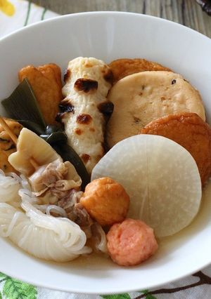 電子レンジでできる楽々おでん-レシピのメイン写真