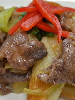豚肉とさかえの野菜の簡単炒め-レシピのメイン写真