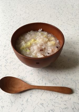 雑穀米入りのヘルシーお粥-レシピのメイン写真