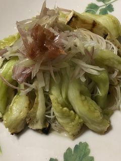 赤なすのそうめんサラダ-レシピのメイン写真
