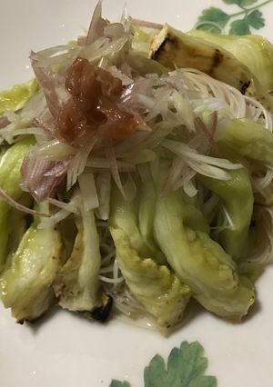 赤なすのそうめんサラダ-レシピのメイン写真