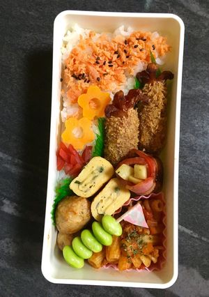 ★お弁当★エビフライ風ウインナー-レシピのメイン写真