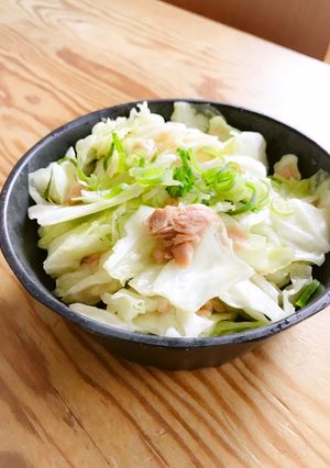 おつまみ☆塩だれツナキャベツ-レシピのメイン写真