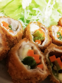 チーズが美味しい☆母のチーズ巻きフライ☆-レシピのメイン写真