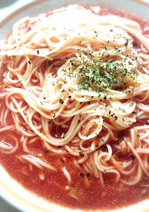 冷製スープそうめん-レシピのメイン写真