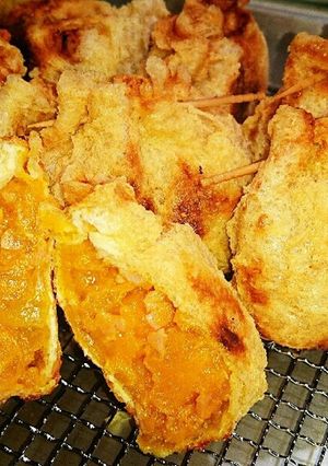 簡単！油揚げでかぼちゃコロッケ-レシピのメイン写真