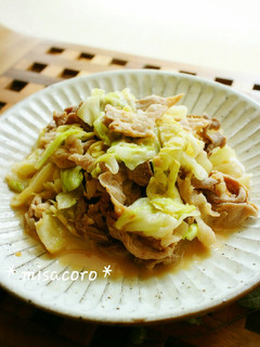 m豚とキャベツの味噌マヨ炒め-レシピのメイン写真