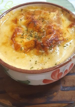 フレンチオニオングラタンスープ-レシピのメイン写真