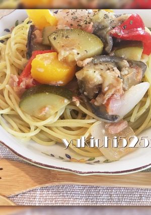 冷んやり美味☆野菜たっぷり冷製パスタ☆-レシピのメイン写真
