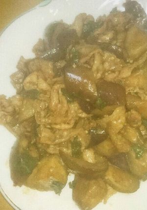 豚バラ なす 青じその炒め物-レシピのメイン写真