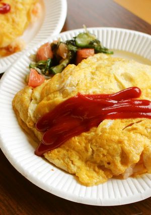 まるごとトマトライスのオムライス風-レシピのメイン写真