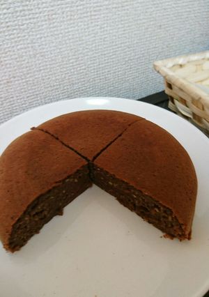 簡単ヘルシー☆炊飯器で豆腐のチョコケーキ-レシピのメイン写真