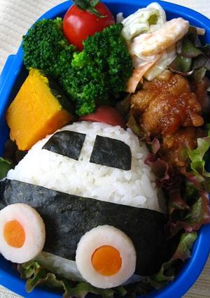キャラ弁♪パトカー♪-レシピのメイン写真