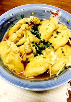 余り物で☆簡単油揚げin豆腐煮込み-レシピのメイン写真