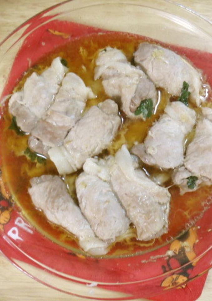 豚薄切り肉のシソ巻き-レシピのメイン写真
