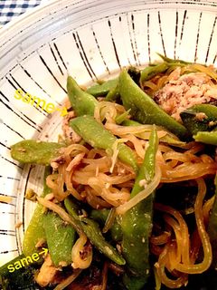 さば缶といんげんの煮物-レシピのメイン写真