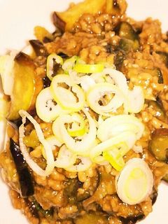 冷奴のナスとひき肉の餡かけ-レシピのメイン写真