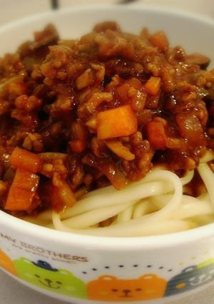 懐かしの肉味噌ミートソース-レシピのメイン写真