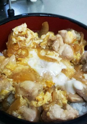 フライパンDEふわっ♪トロッ♪親子丼-レシピのメイン写真