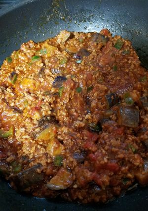 なすと挽き肉のカレー-レシピのメイン写真